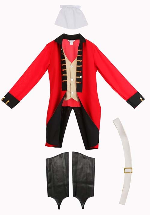 British Redcoat Men's Costume - US 9214