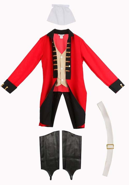 British Redcoat Men's Costume - US 9214