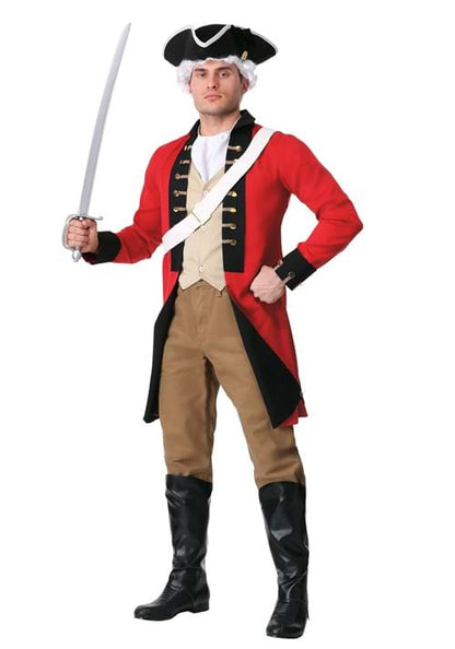 British Redcoat Men's Costume - US 9214