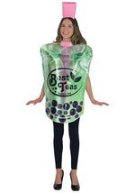 Adult Green Bubble Tea Costume - US 1778