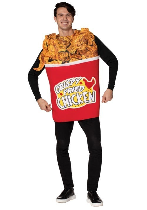 Adult Bucket of Fried Chicken Costume - US 9546