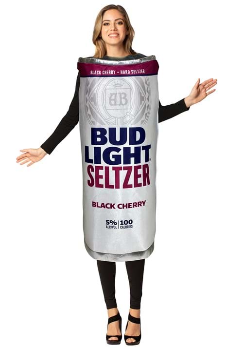 Bud Light Black Cherry Seltzer Can Costume for Adults - US 6210