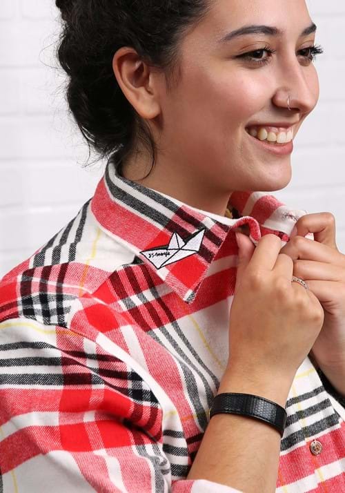 Adult Cakeworthy IT Long Sleeve Flannel - US 7921