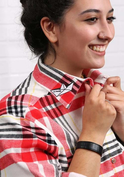 Adult Cakeworthy IT Long Sleeve Flannel - US 7921