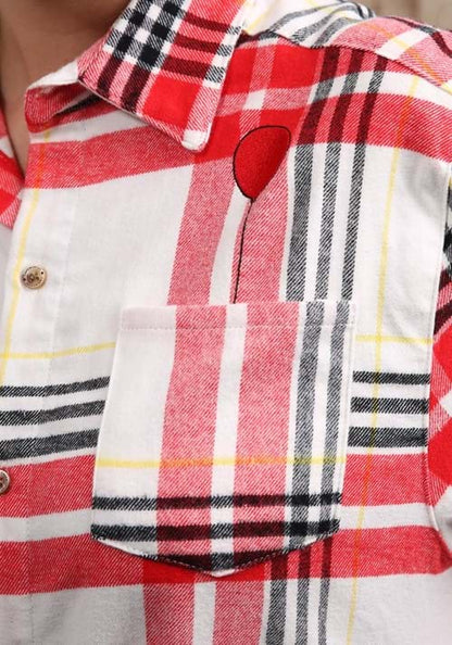 Adult Cakeworthy IT Long Sleeve Flannel - US 7921