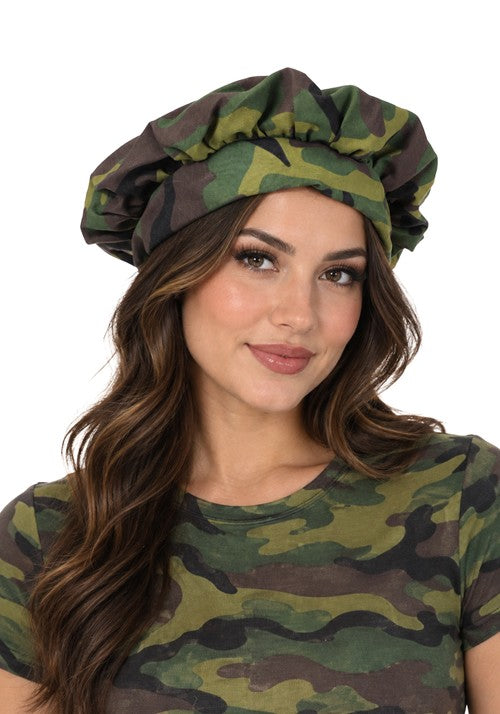 Adult Army Camouflage Costume Beret Accessory - US 9232