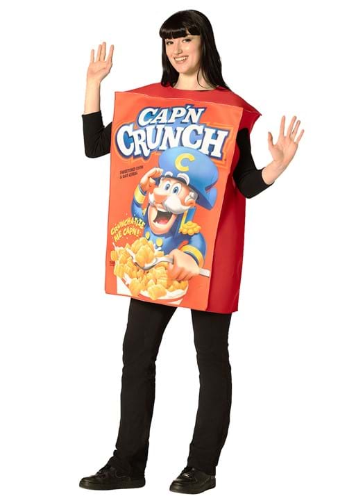 Cap'n Crunch Cereal Box Adult Costume - US 2473