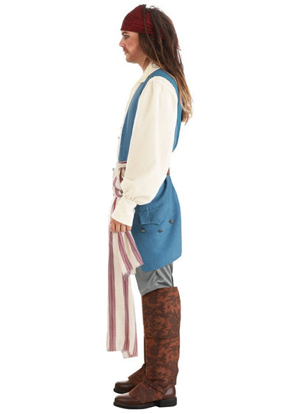 Captain Jack Sparrow Costume from Disney's Pirates of the Caribbean - US 1353