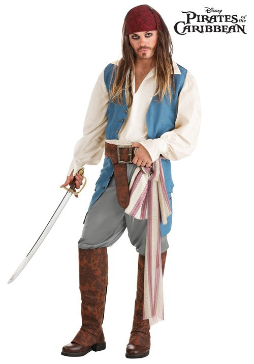 Captain Jack Sparrow Costume from Disney's Pirates of the Caribbean - US 1353