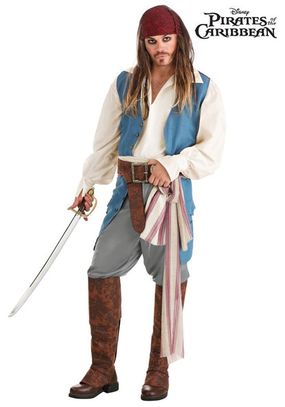 Captain Jack Sparrow Costume from Disney's Pirates of the Caribbean - US 1353