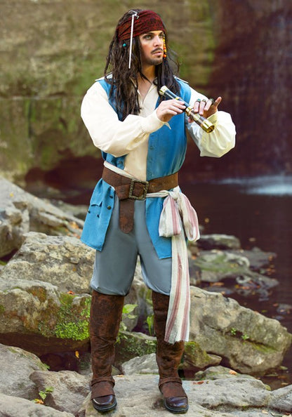 Captain Jack Sparrow Costume from Disney's Pirates of the Caribbean - US 1353