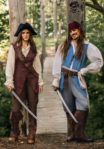 Captain Jack Sparrow Costume from Disney's Pirates of the Caribbean - US 1353