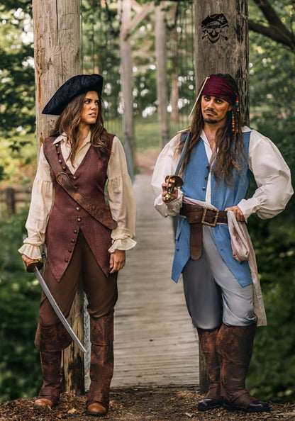 Captain Jack Sparrow Costume from Disney's Pirates of the Caribbean - US 1353