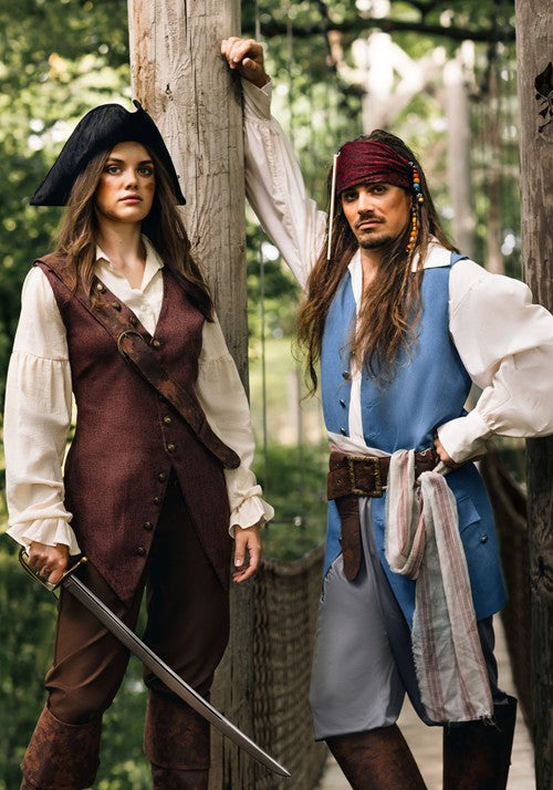 Captain Jack Sparrow Costume from Disney's Pirates of the Caribbean - US 1353