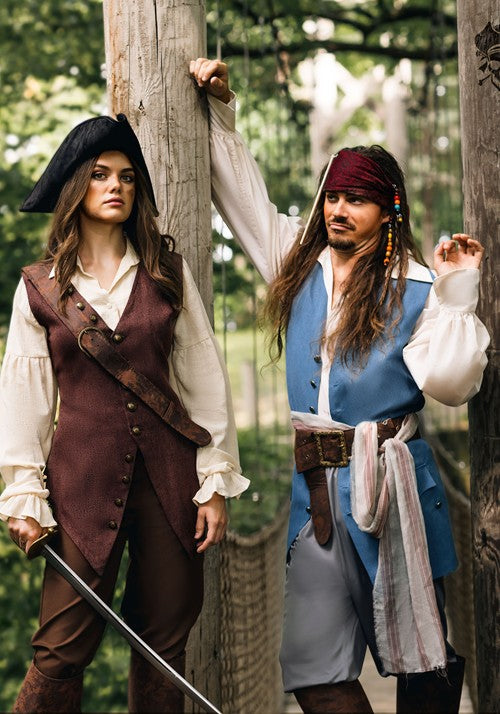 Captain Jack Sparrow Costume from Disney's Pirates of the Caribbean - US 1353