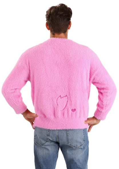 Care Bears Adult Cheer Bear Belly Badge Sweater - US 7122