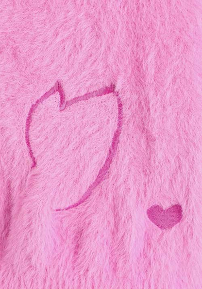 Care Bears Adult Cheer Bear Belly Badge Sweater - US 7122