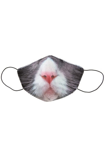 Adult's Cat Sublimated Face Mask - US 0833