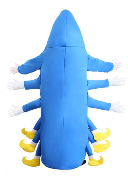Blue Caterpillar Costume for Adults - US 6796