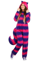 Cheshire Cat Costume Onesie for Adults - US 8220