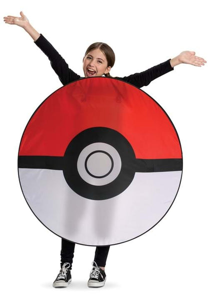 Adult/Child Pokémon Poke Ball 'Pop Out' Costume - US 9829