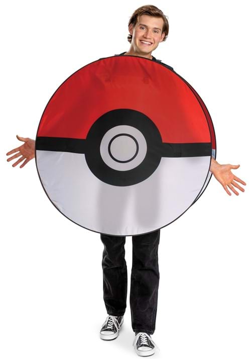 Adult/Child Pokémon Poke Ball 'Pop Out' Costume - US 9829