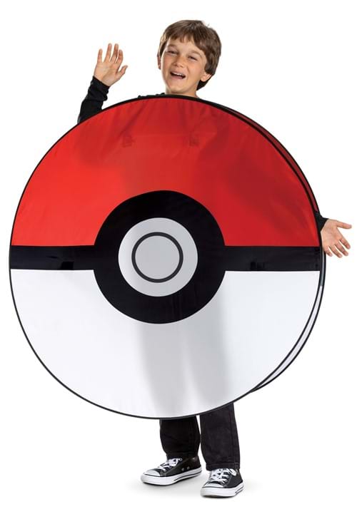 Adult/Child Pokémon Poke Ball 'Pop Out' Costume - US 9829