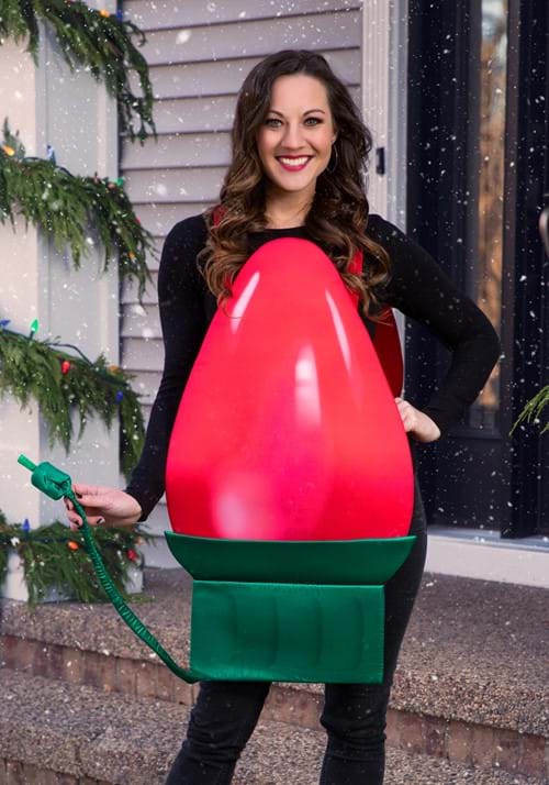 Christmas Light Bulb Costume for Adults - US 0835
