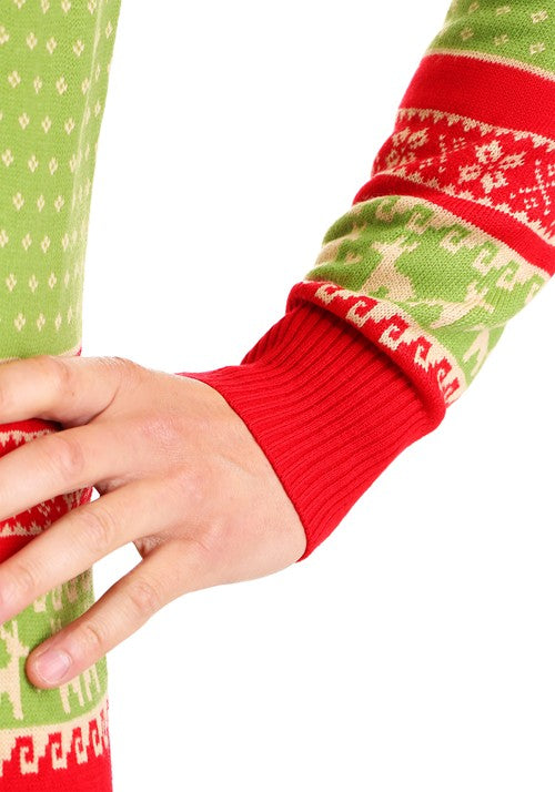 Christmas Llama Ugly Sweater for Adults - US 2100