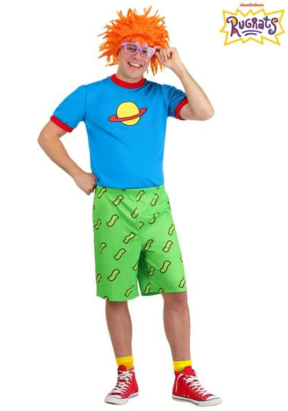Men's Nickelodeon Rugrats Chuckie Costume - US 7147