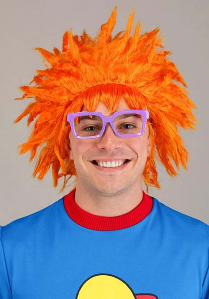 Men's Nickelodeon Rugrats Chuckie Costume - US 7147