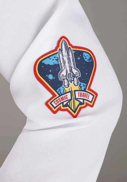 White Astronaut Costume for Adults - US 5847