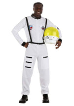 White Astronaut Costume for Adults - US 5847