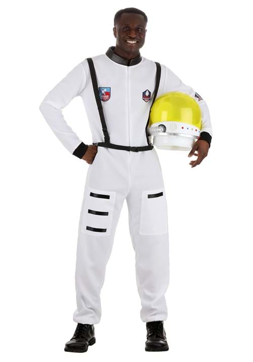 White Astronaut Costume for Adults - US 5847
