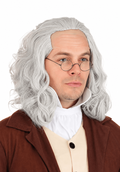 Adult Classic Ben Franklin Costume Wig - US 6998