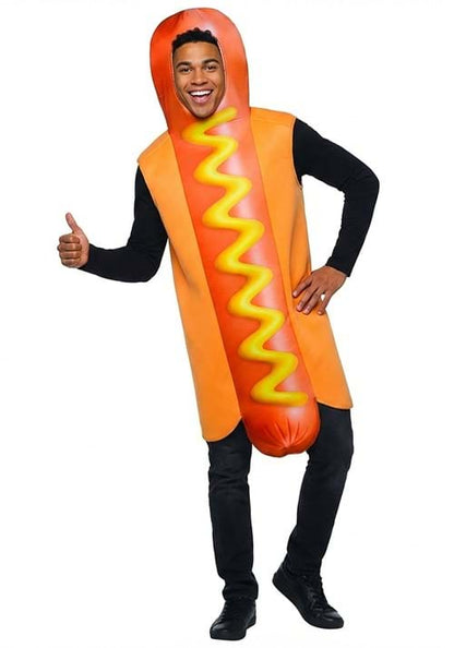Adult Hotdog Costume Tunic - US 3282