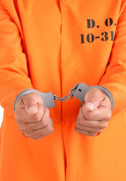 Adult Orange Prisoner Costume Jumpsuit - US 7456