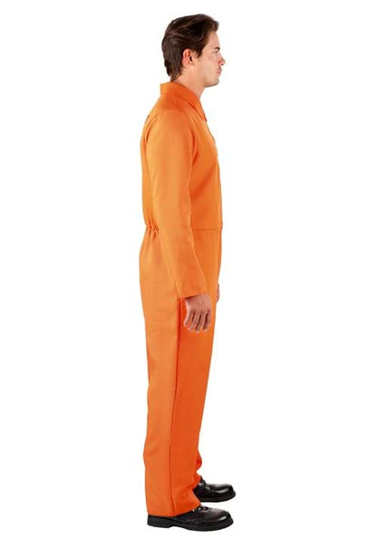 Adult Orange Prisoner Costume Jumpsuit - US 7456