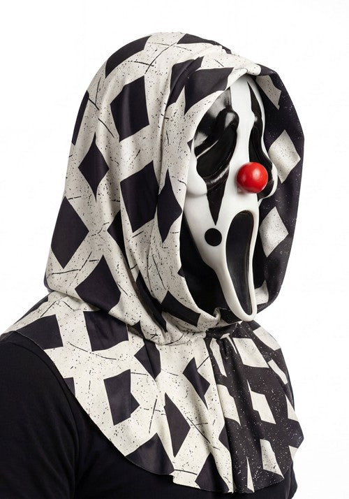 Adult Clown Ghost Face Costume Mask - US 4524