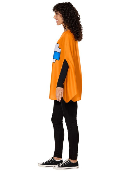 Adult Clyde PAC-MAN Poncho Costume - US 7262