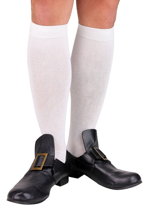 Adult Colonial Costume Knee High Socks - US 2109