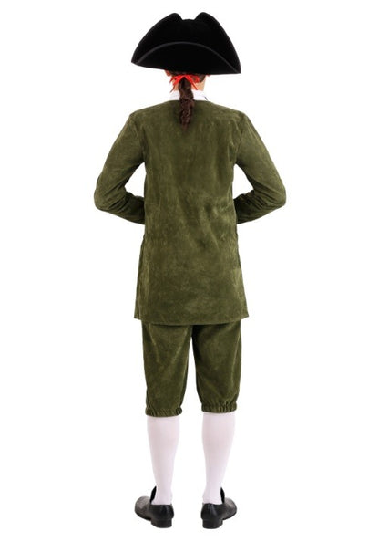 Green Colonial Costume for Men - US 5960