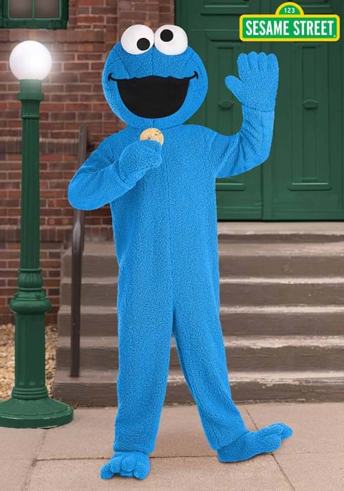 Sesame Street Cookie Monster Mascot Costume for Adults - US 9998