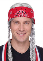 Adult Country Hippie Costume Accessory Kit - US 6038