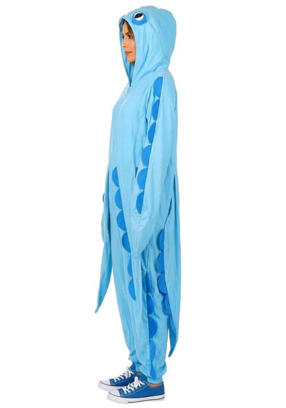 Adult Cozy Octopus Costume Onesie - US 8221