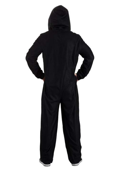 Cozy Skeleton Costume Onesie for Adults - US 9020
