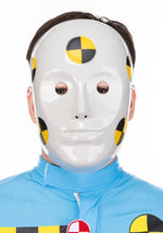 Adult Crash Test Dummy Costume Mask - US 6027