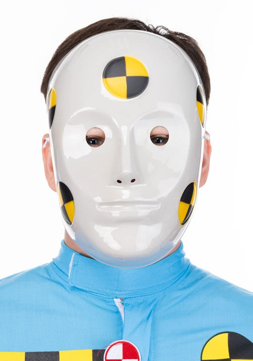 Adult Crash Test Dummy Costume Mask - US 6027