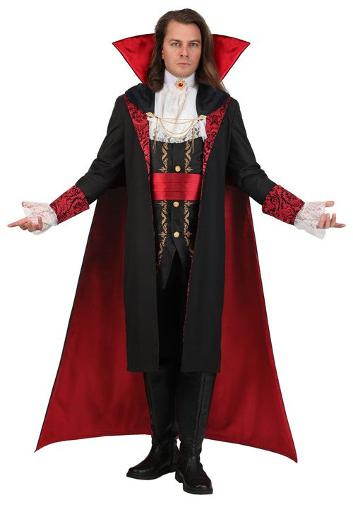 Men's Crimson Count Vampire Costume - US 4934
