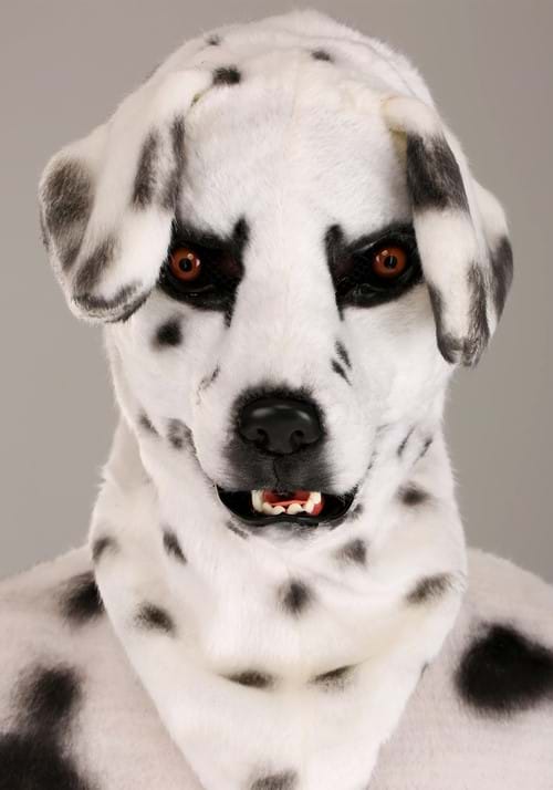 Dalmatian Mascot Suit With Mouth Mover Mask for Adults - US 3652